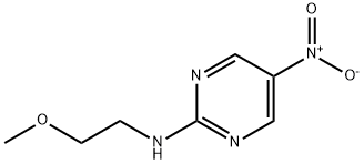 N-(2-Methoxyethyl)-5-nitropyrimidin-2-amine Structure