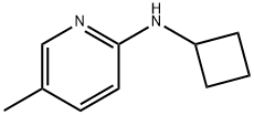 N-Cyclobutyl-5-methylpyridin-2-amine 구조식 이미지