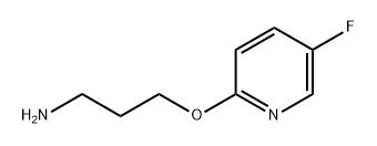 1-Propanamine, 3-[(5-fluoro-2-pyridinyl)oxy]- Structure