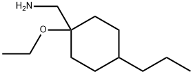 Cyclohexanemethanamine, 1-ethoxy-4-propyl- Structure