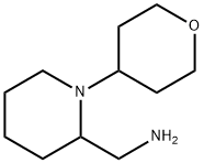 1-(Tetrahydro-2H-pyran-4-yl)-2-piperidinemethanamine Structure