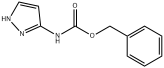 Carbamic acid, N-1H-pyrazol-3-yl-, phenylmethyl ester 구조식 이미지