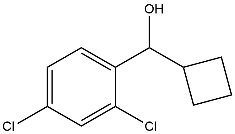 2,4-Dichloro-α-cyclobutylbenzenemethanol Structure