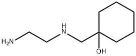 Cyclohexanol, 1-[[(2-aminoethyl)amino]methyl]- 구조식 이미지