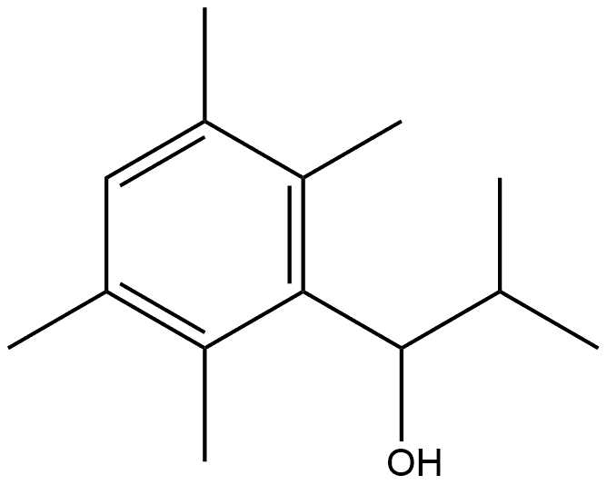 2,3,5,6-Tetramethyl-α-(1-methylethyl)benzenemethanol Structure