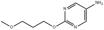 2-(3-methoxypropoxy)pyrimidin-5-amine Structure