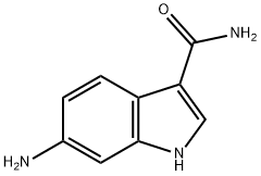 1H-Indole-3-carboxamide, 6-amino- Structure