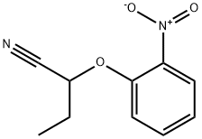 Butanenitrile, 2-(2-nitrophenoxy)- Structure
