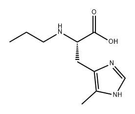 Histidine, 5-methyl-N-propyl- 구조식 이미지