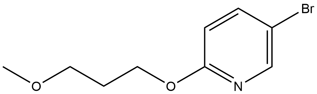 5-Bromo-2-(3-methoxypropoxy)pyridine Structure