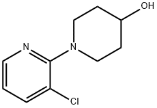 1-(3-Chloro-2-pyridinyl)-4-piperidinol Structure