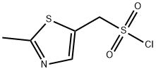 5-Thiazolemethanesulfonyl chloride, 2-methyl- Structure