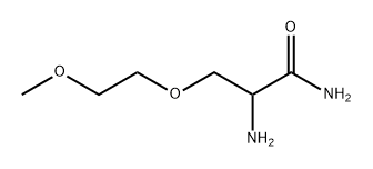 Propanamide, 2-amino-3-(2-methoxyethoxy)- Structure