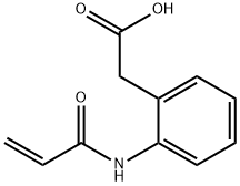 2-[2-(prop-2-enamido)phenyl]acetic acid Structure