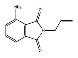 2-Allyl-4-aminoisoindoline-1,3-dione Structure