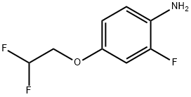 2-Fluoro-4-(2,2-difluoroethoxy)aniline Structure