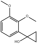 Cyclopropanol, 1-(2,3-dimethoxyphenyl)- Structure