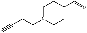 1-(BUT-3-YN-1-YL)PIPERIDINE-4-CARBALDEHYDE Structure
