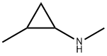 Cyclopropanamine, N,2-dimethyl- Structure