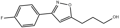 JR-14023, 3-(3-(4-Fluorophenyl)isoxazol-5-yl)propan-1-ol 구조식 이미지