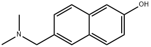 2-Naphthalenol, 6-[(dimethylamino)methyl]- Structure