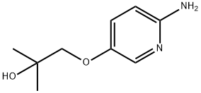 1-[(6-aminopyridin-3-yl)oxy]-2-methylpropan-2-ol Structure