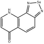 [1,2,5]Selenadiazolo[3,4-h]quinolin-6(9H)-one Structure