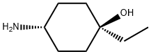 Cyclohexanol, 4-amino-1-ethyl-, cis- Structure