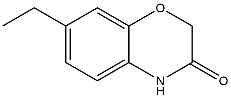 7-Ethyl-2H-1,4-benzoxazin-3(4H)-one Structure