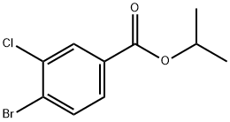 Isopropyl 4-bromo-3-chlorobenzoate Structure