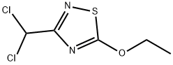 1,2,4-Thiadiazole, 3-(dichloromethyl)-5-ethoxy- Structure