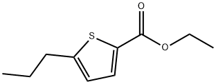 Ethyl 5-propylthiophene-2-carboxylate Structure