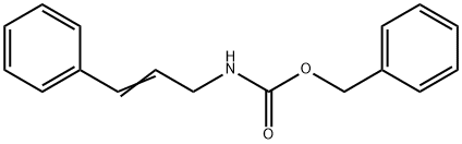 Carbamic acid, N-(3-phenyl-2-propen-1-yl)-, phenylmethyl ester Structure