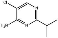 4-Pyrimidinamine, 5-chloro-2-(1-methylethyl)- 구조식 이미지