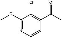 1-(3-chloro-2-methoxypyridin-4-yl)ethan-1-one Structure