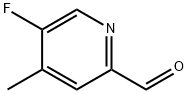 2-Pyridinecarboxaldehyde, 5-fluoro-4-methyl- Structure