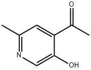 Ethanone, 1-(5-hydroxy-2-methyl-4-pyridinyl)- 구조식 이미지