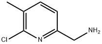 2-Pyridinemethanamine, 6-chloro-5-methyl- Structure