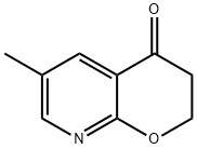 4H-Pyrano[2,3-b]pyridin-4-one, 2,3-dihydro-6-methyl- Structure