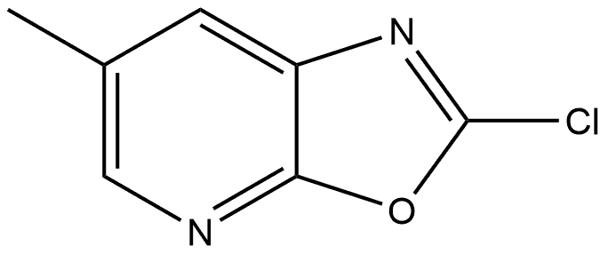 2-chloro-6-methyloxazolo[5,4-b]pyridine Structure