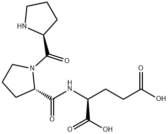 L-Glutamic acid, L-prolyl-L-prolyl- Structure