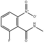 Benzamide, 2-fluoro-N-methyl-6-nitro- 구조식 이미지