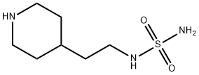 Sulfamide, N-[2-(4-piperidinyl)ethyl]- Structure