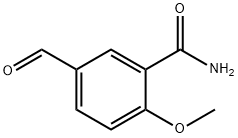 Benzamide, 5-formyl-2-methoxy- Structure