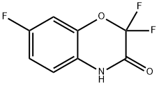 2H-1,4-Benzoxazin-3(4H)-one, 2,2,7-trifluoro- Structure