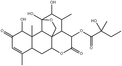 glaucarubinone Structure