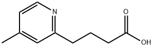 2-Pyridinebutanoic acid, 4-methyl- Structure