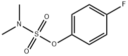 Sulfamic acid, N,N-dimethyl-, 4-fluorophenyl ester Structure