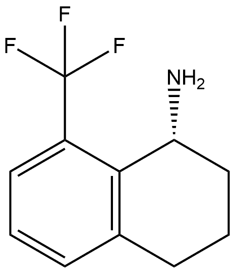 (R)-8-(trifluoromethyl)-1,2,3,4-tetrahydronaphthalen-1-amine Structure