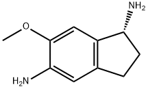 (1R)-6-methoxyindane-1,5-diamine Structure